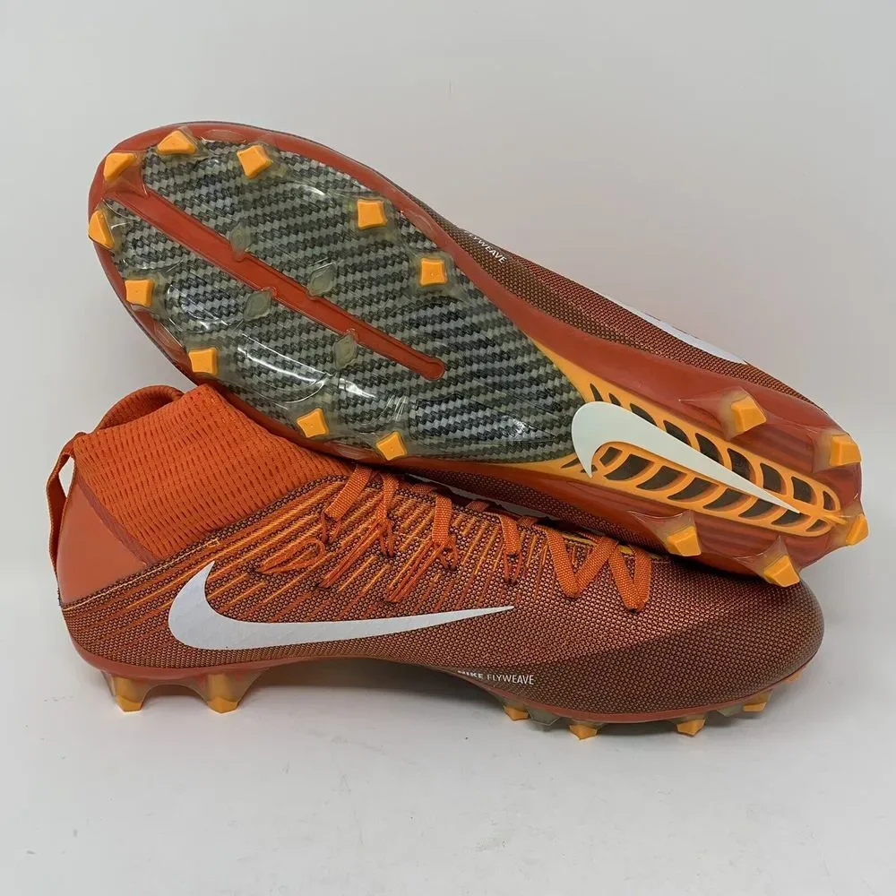 Nike Vapor Untouchable 2 Football Orange White 824470-818 Men's Size 15‎